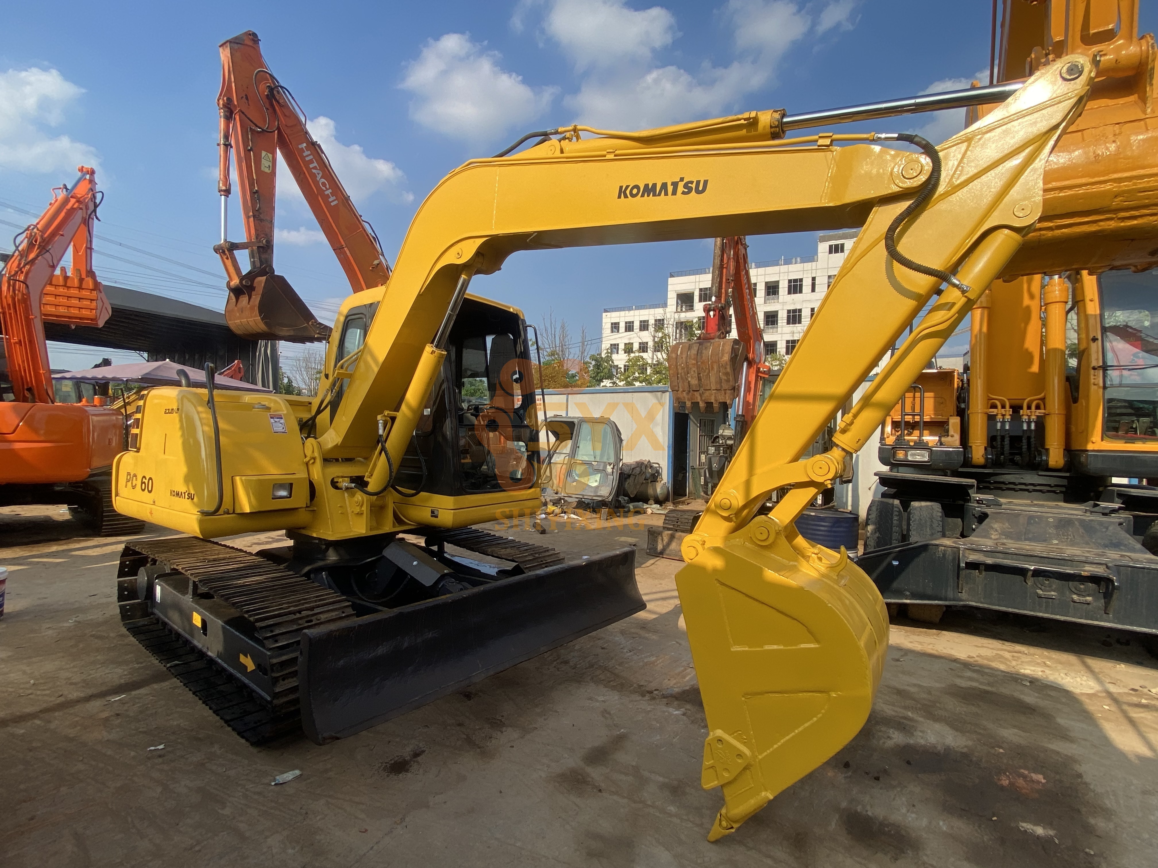 6 ton mini excavator original komatsu pc60 excavator with low working hours used pc60-7 excavator for sale