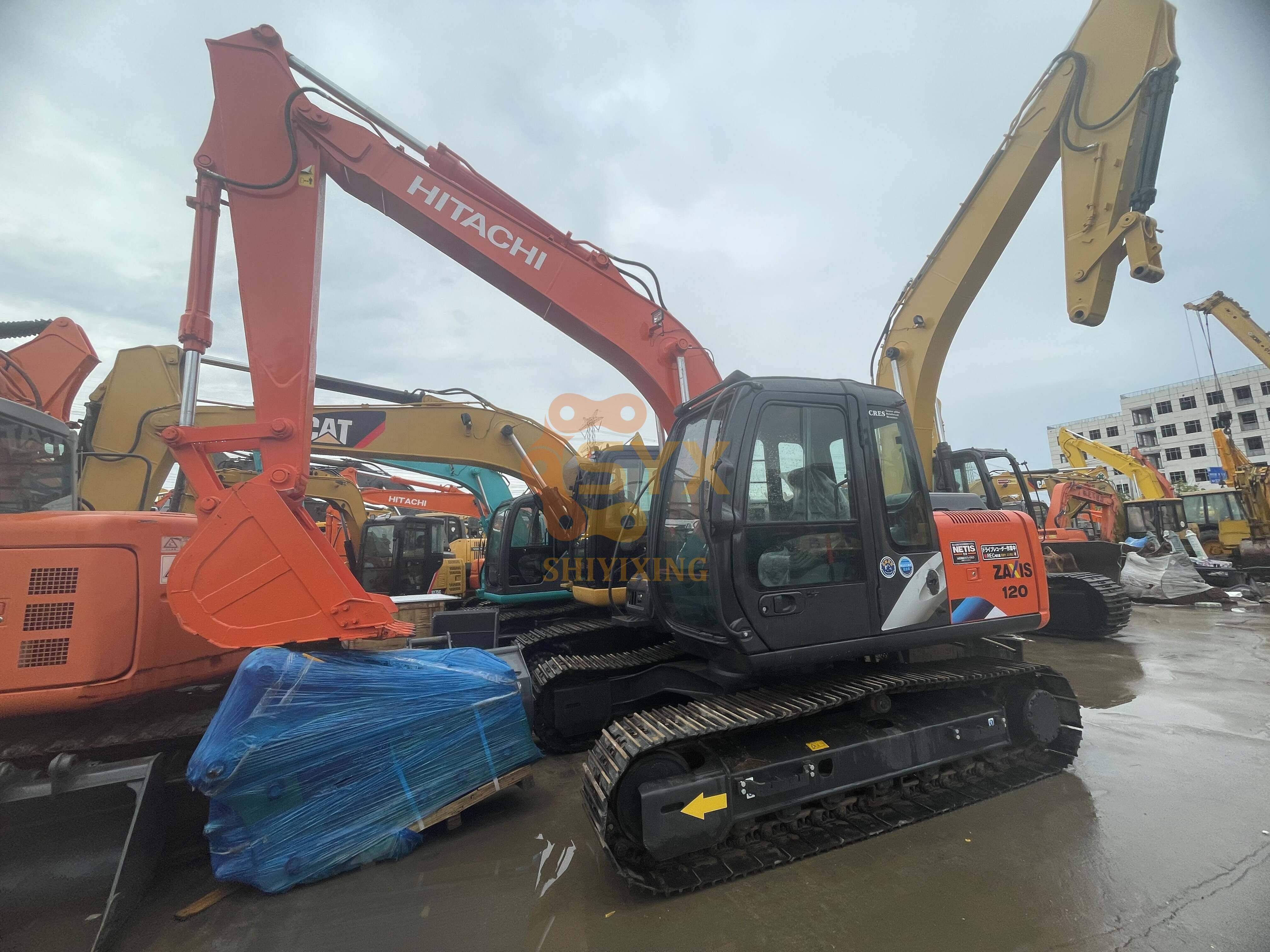 12 ton excavator hitachi zx120 with excellent condition used excavtors hitachi zx120 for sale