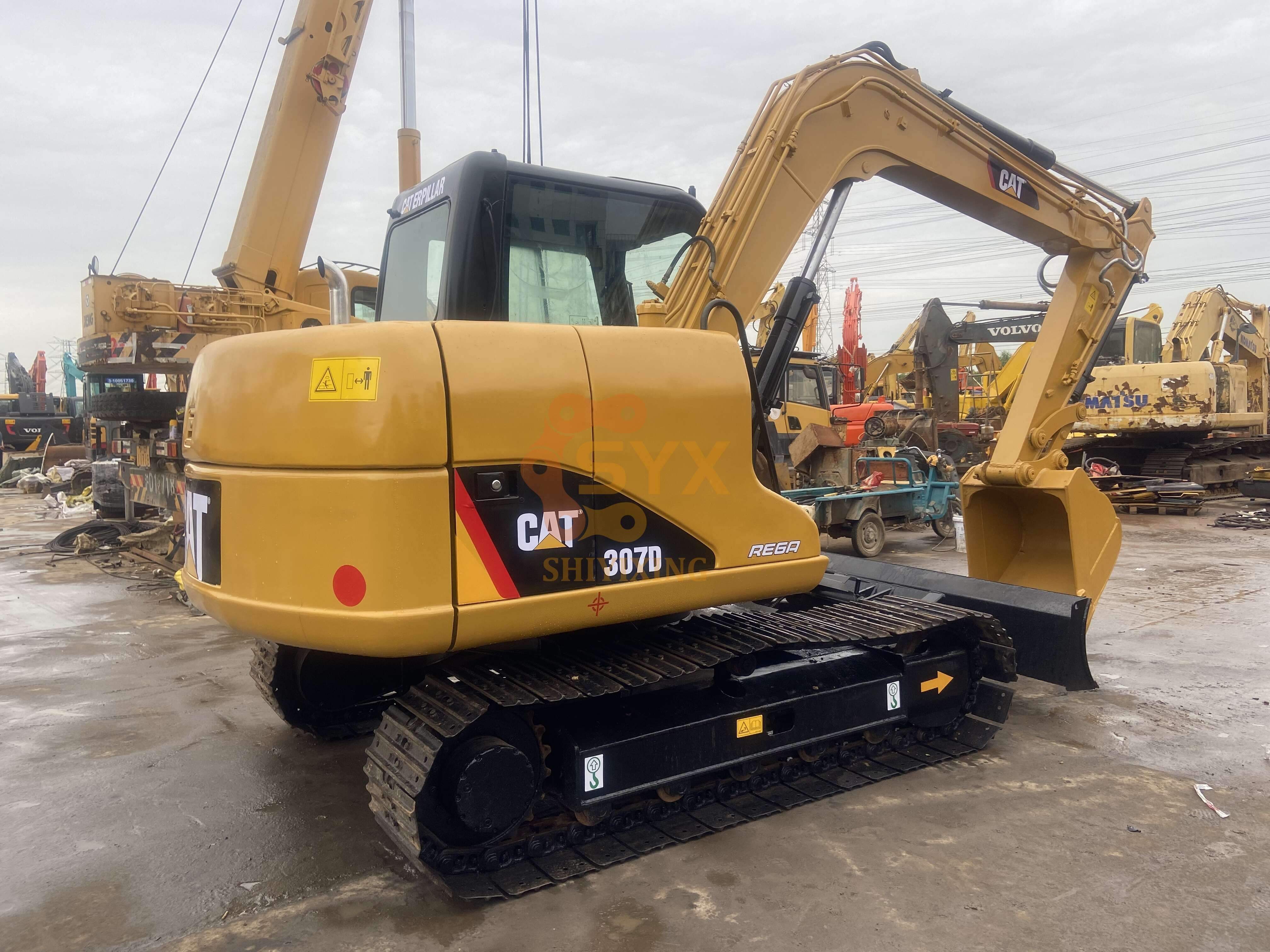 Top brand CAT 307D Excavator 307 Japanese Caterpillar 7 ton with blade Backhoe Construction Machinery