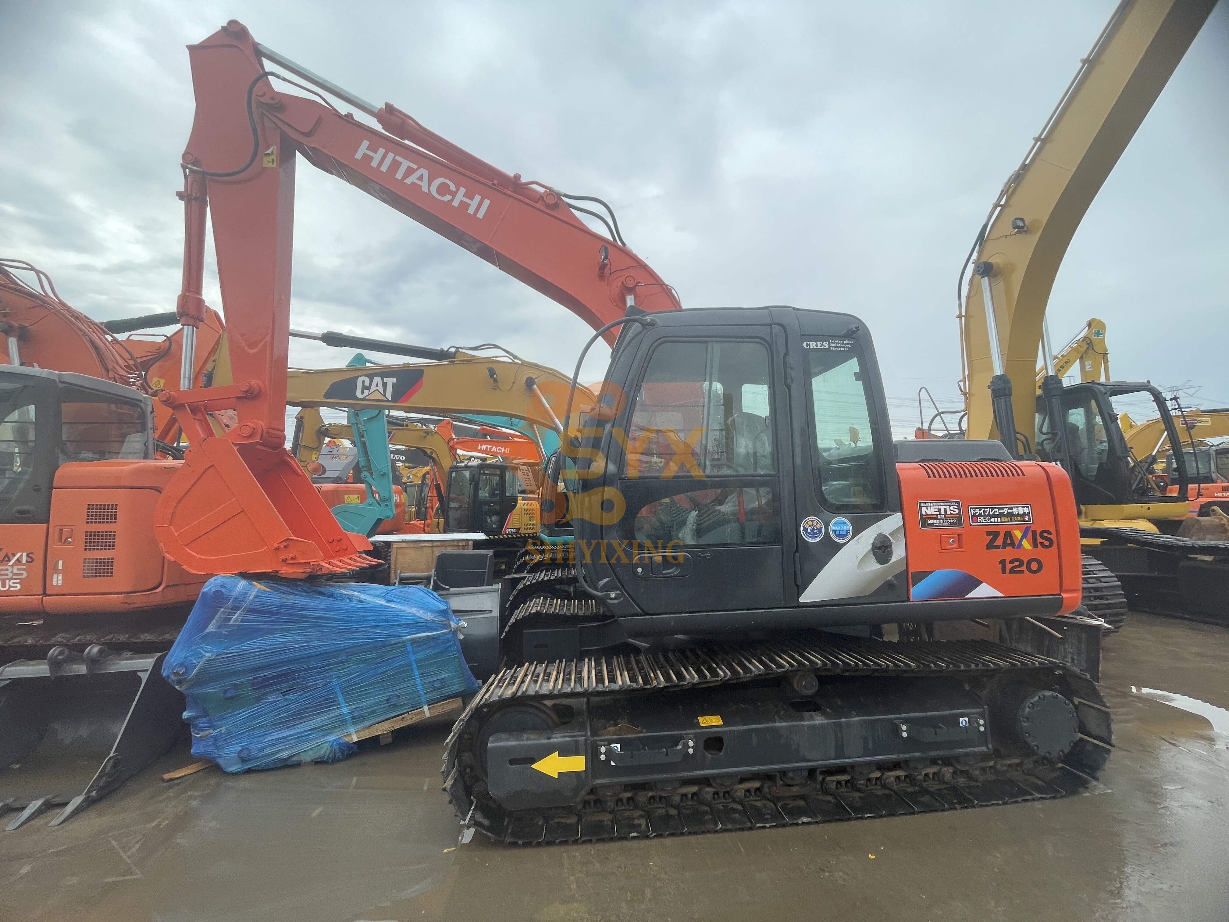 12 ton excavator hitachi zx120 with excellent condition used excavtors hitachi zx120 for sale