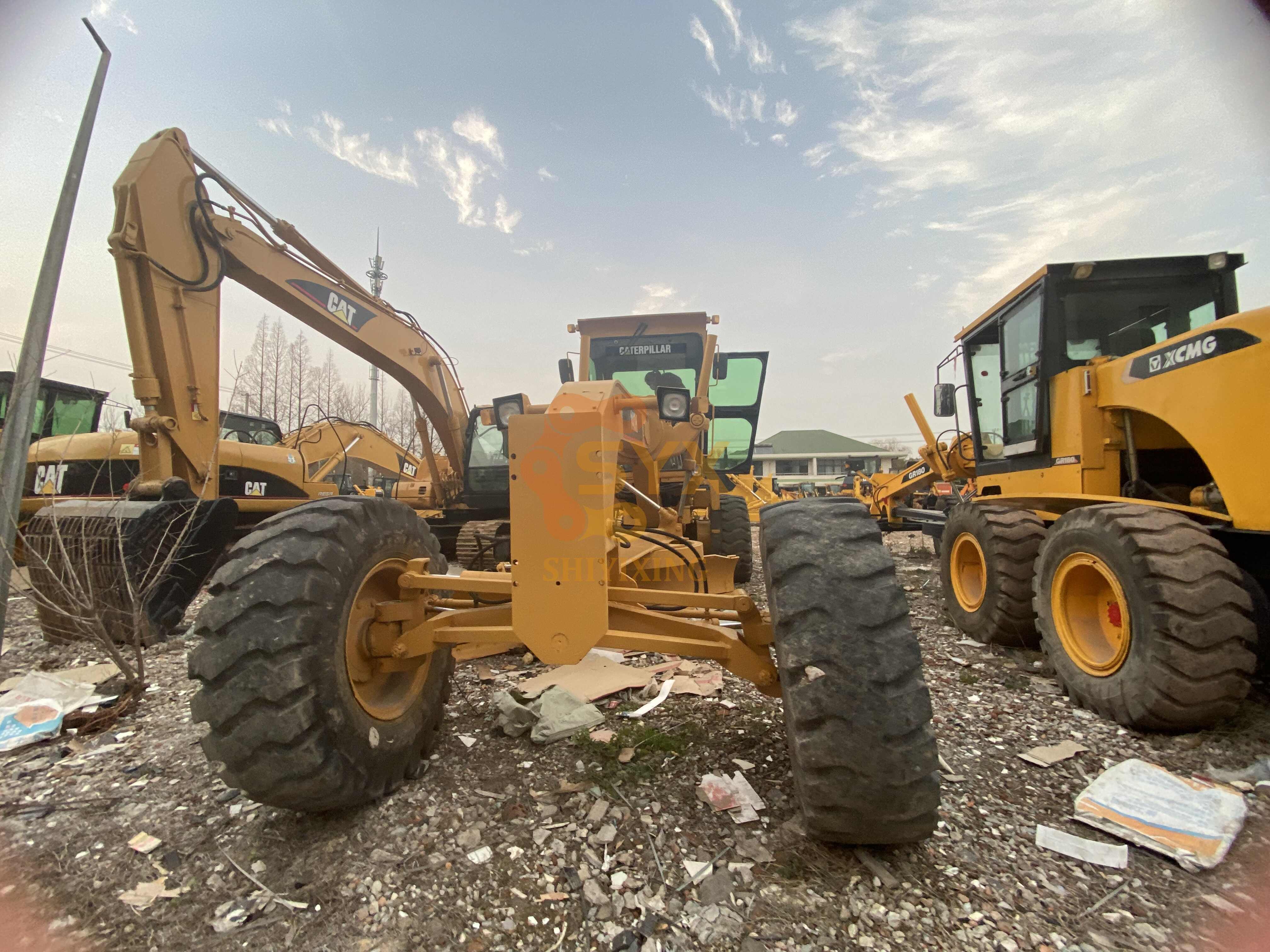 Used machinery CAT 140H Motor Grader Used Grader 140k 140h 140G mini motor grader ready for sale