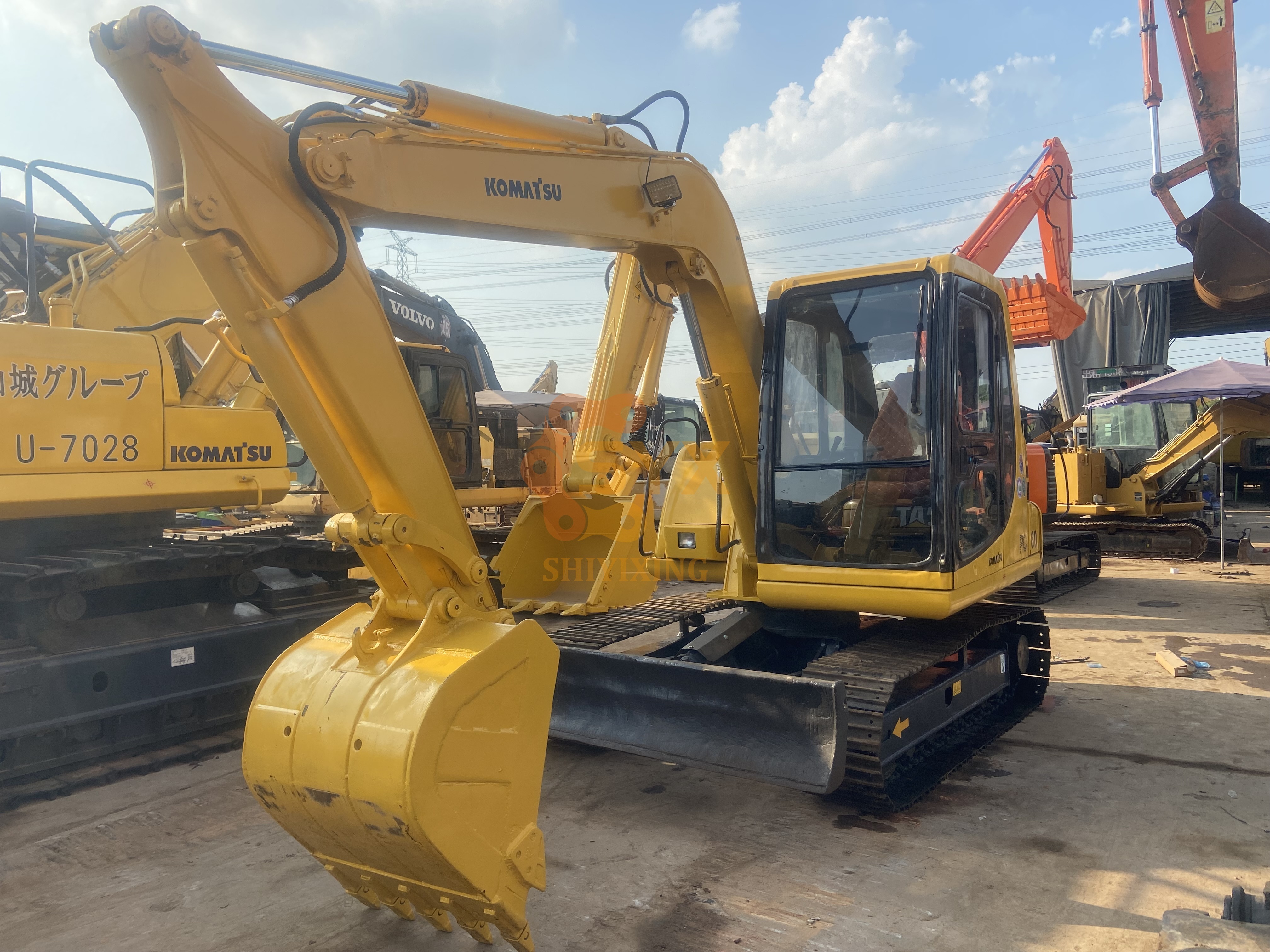 6 ton mini excavator original komatsu pc60 excavator with low working hours used pc60-7 excavator for sale