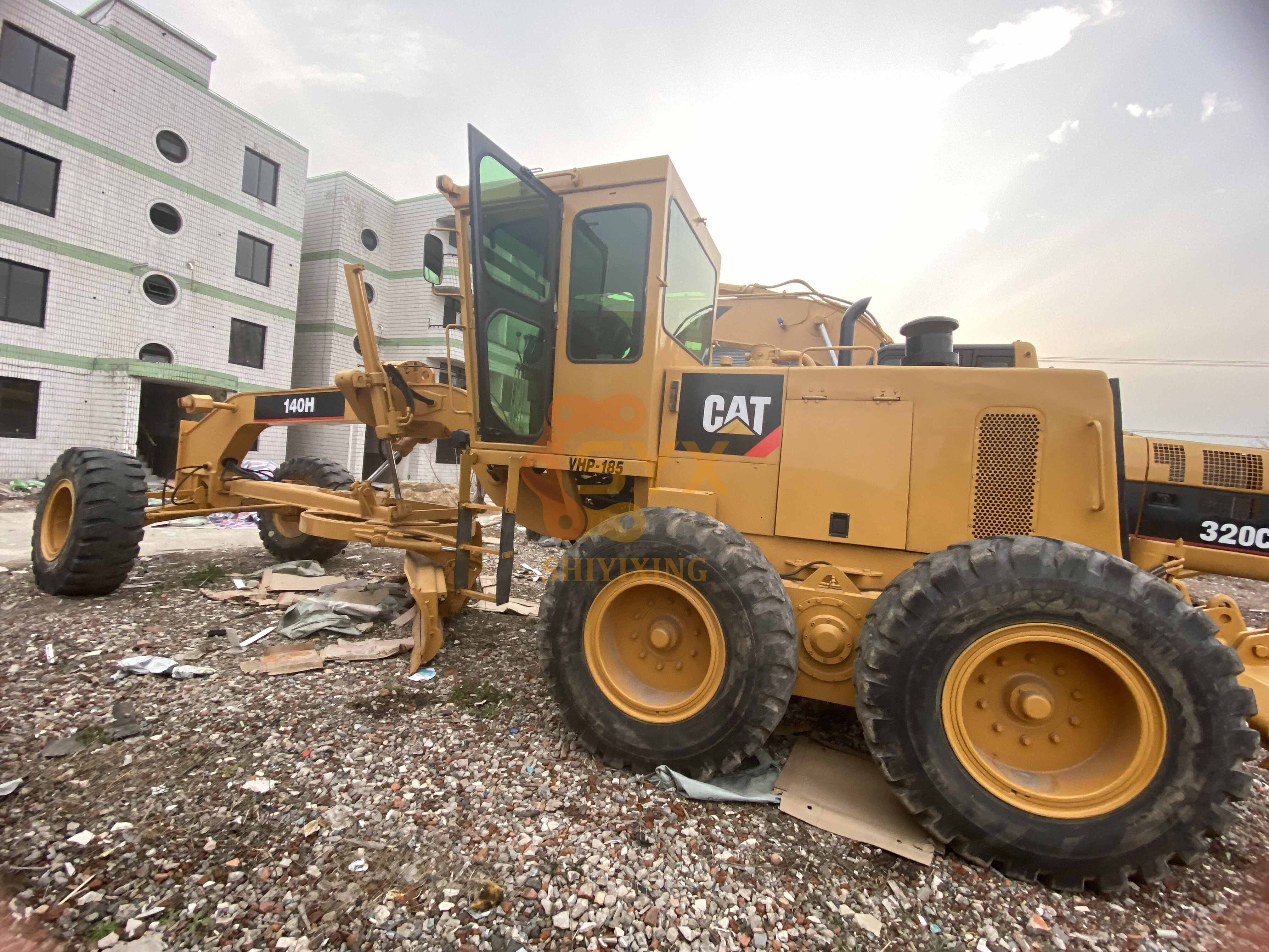 Used machinery CAT 140H Motor Grader Used Grader 140k 140h 140G mini motor grader ready for sale