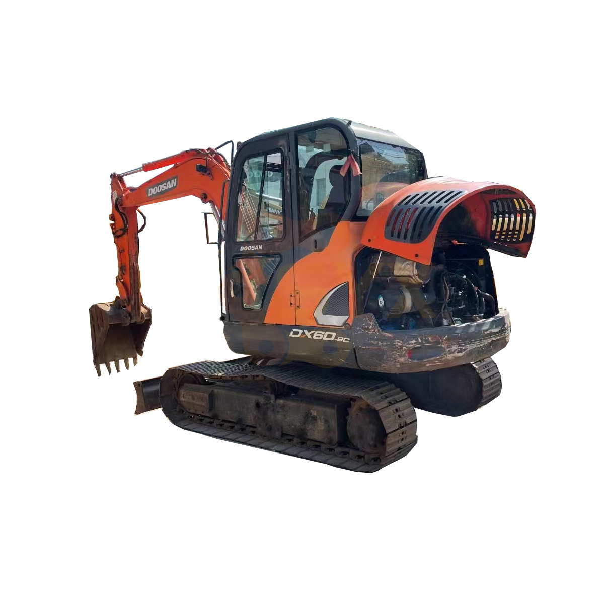 Hot Sale small backhoe doosan 6 tons second-hand doosan DX60 excavators machine mini backhoe loader excavator used