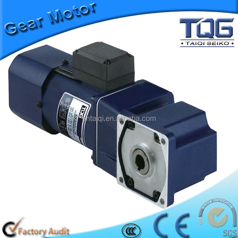 TQG speed reducers 40W spiral bevel right angle Gearbox and reducer/ gearhead /gear motor