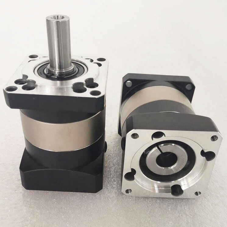 PLF160  40mm shaft output 100:1 ratio planetary gearbox for stepping motor servo motor big torque with spur planetary reducer