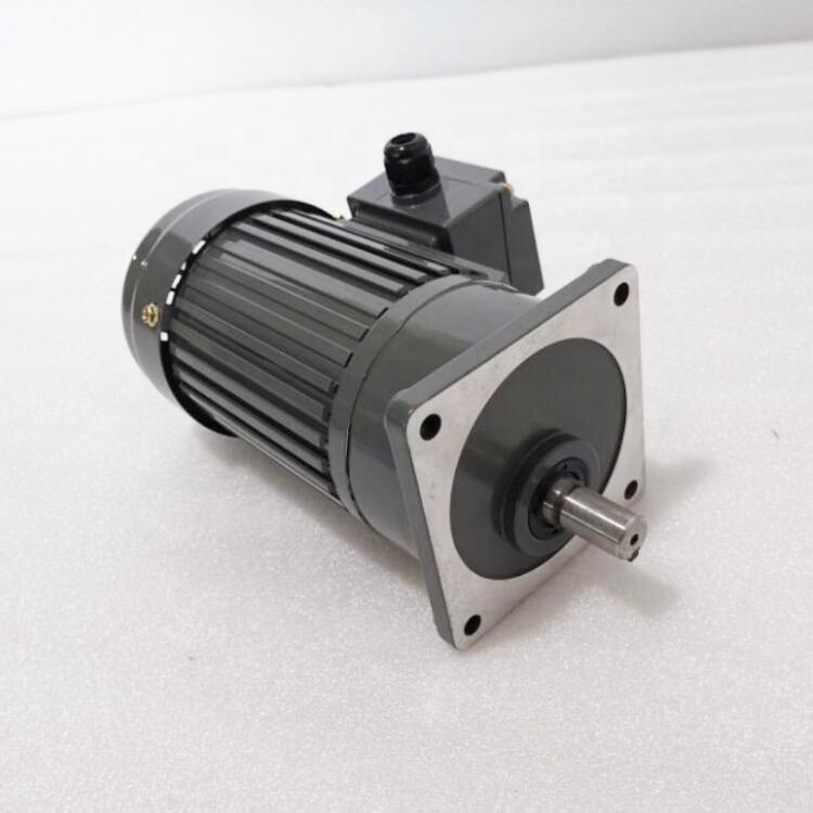 200w 1/4hp 0.2kw  1 phase deceleration gear motor 50hz 60hz ratio range from 1 3 to 1 1800  for cutting machinery  small motor