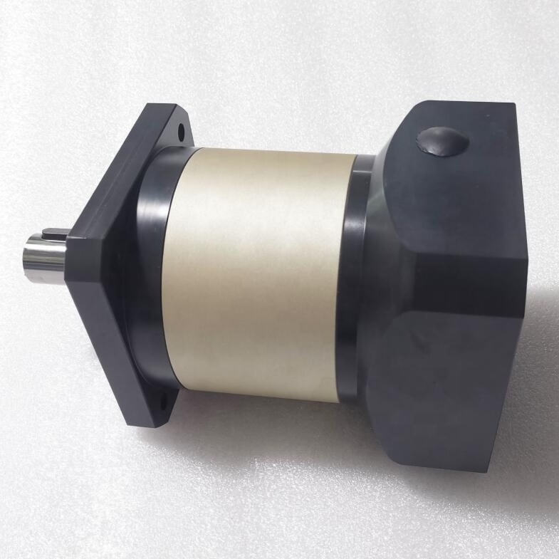 PLF160  40mm shaft output 100:1 ratio planetary gearbox for stepping motor servo motor big torque with spur planetary reducer