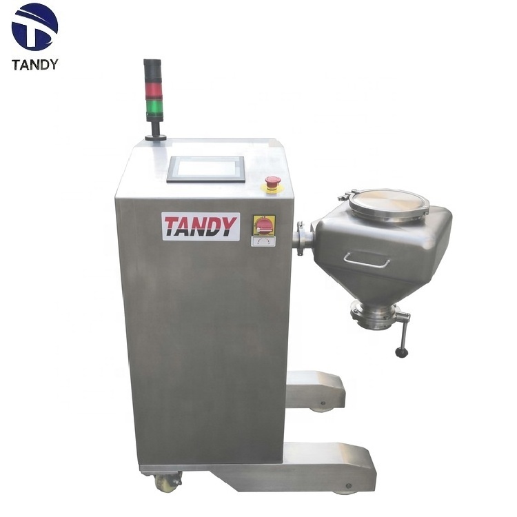 Stainless Steel Lab Scale Small Bin Blender/Dry Powder Mixing Machine