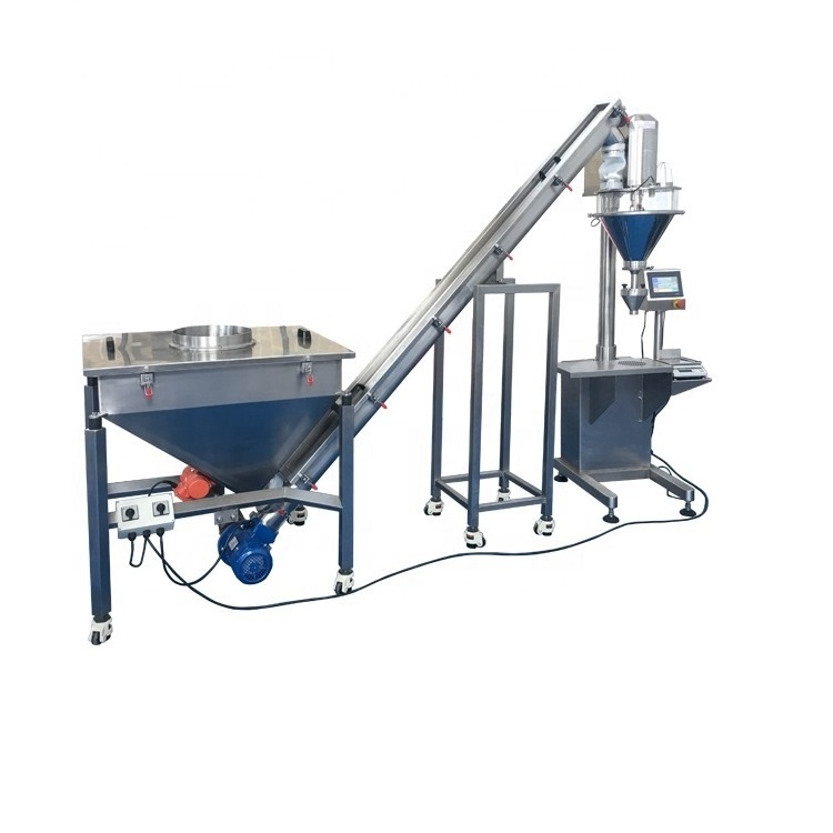 High Quality Particle Processing Auger Feeder Screw Conveyor System with Hopper