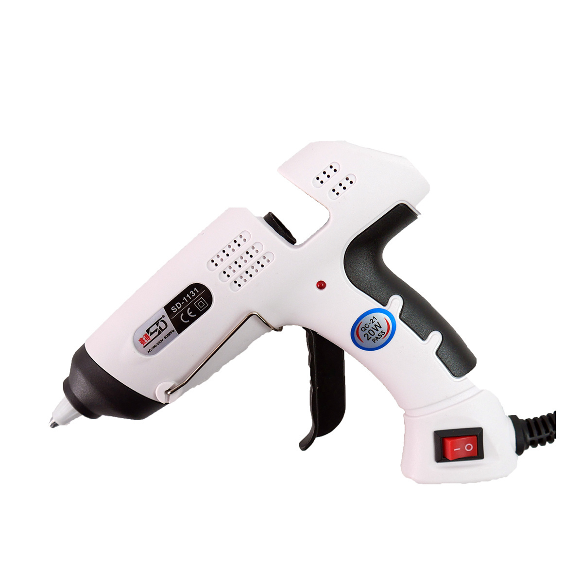 Hot sale Electric silicone hot melt high temp Hot Glue Gun Beautiful shape  fast sol and high-quality glue gun With CE