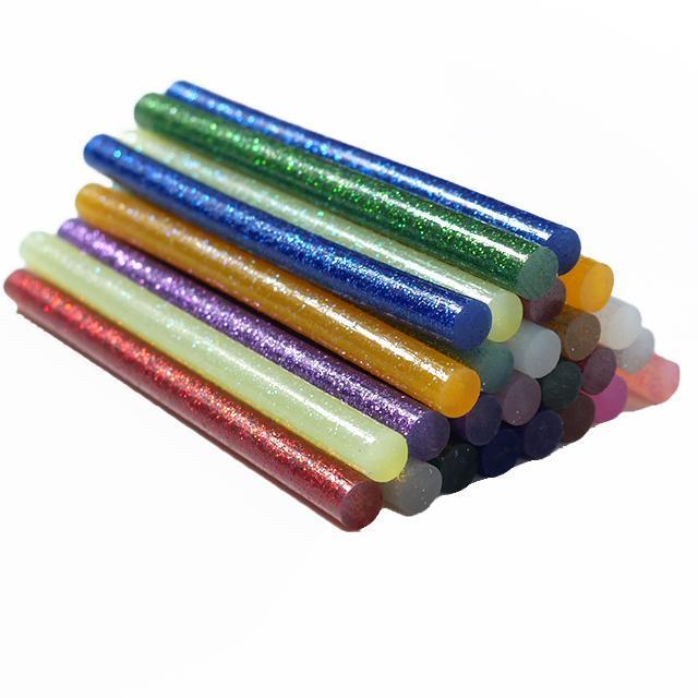 Wholesale glitter glue stick cheap and beautiful  with good stickiness 7mm/11mm multi-use Glitter Glue Stick DIY Crafts