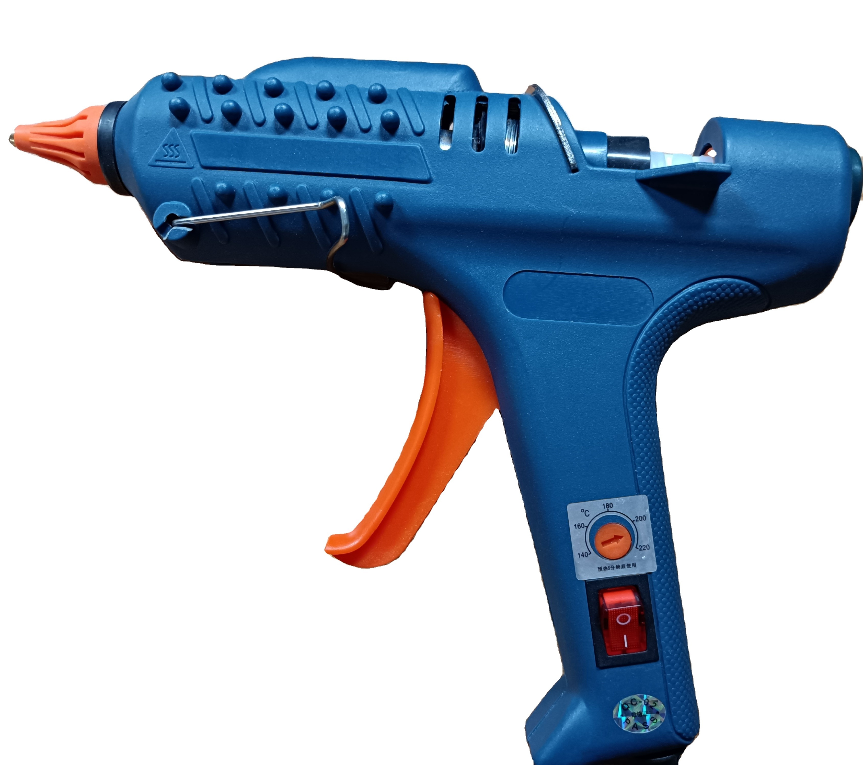 Adjust temperature glue gun Hot melt glue gun option with/no switch for Art craft school