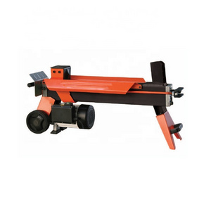 hydraulic log splitter electric  horizontal 7 TON wood splitting machine