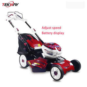 Unique Cordless Lawn Mower 7 Cut Size 58V Lithium Battery Grass Cutter Folding Handle Self Propelled Brushless Motor Lawnmower