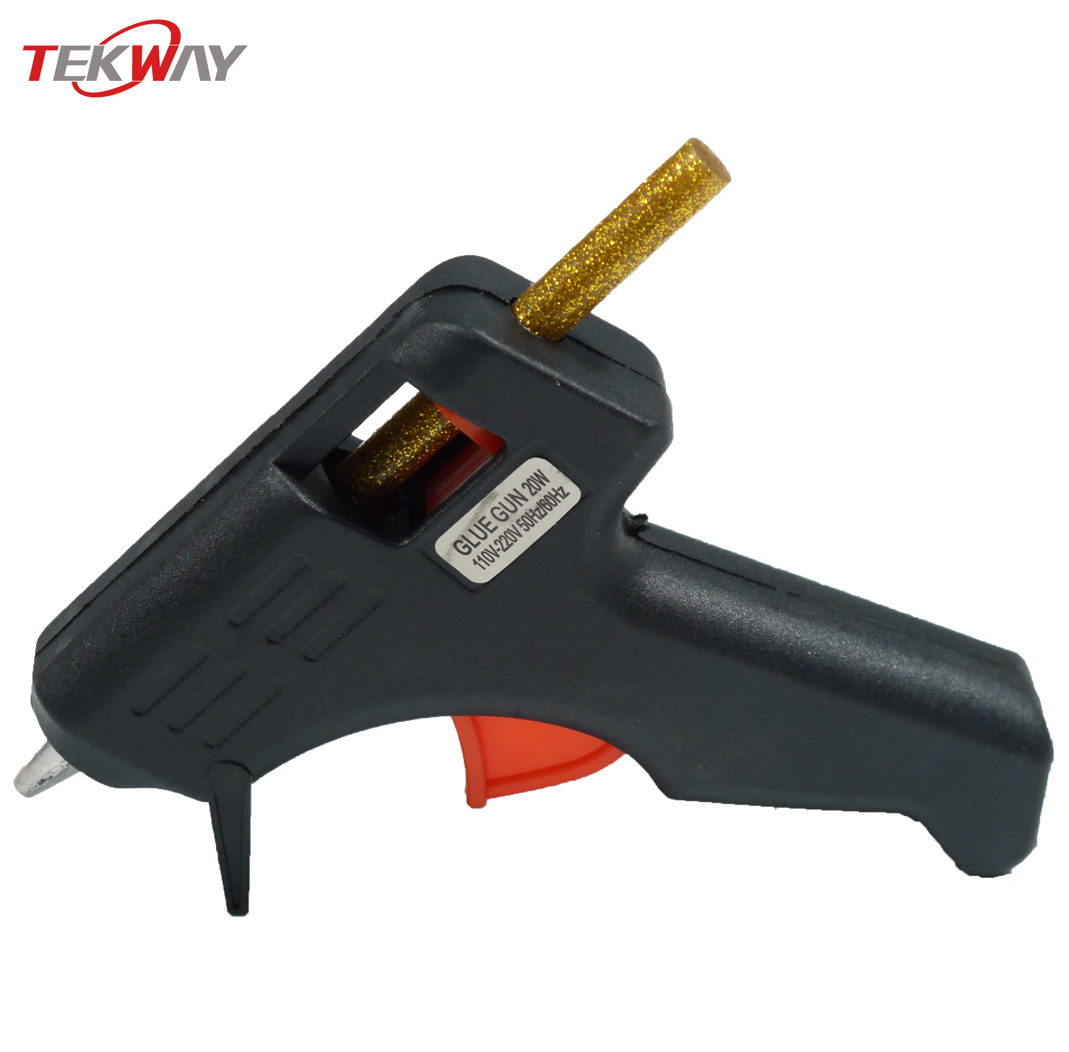 Wholesale Tekway hot melt Glue Gun Electric Heating Sticks Glue Gun with 7mm/11mm Glue Sticks low price high quality