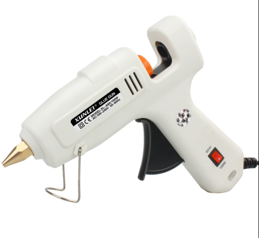 2024 hot selling 60w-100w Hot Melt Glue gun match with 11mm glue sticks  used for pasting and doing handwork for kids