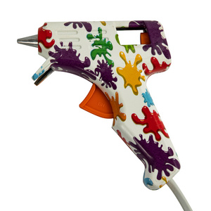 Hot selling factory price new product mini 20W Hot melt glue gun with/no switch for DIY Art craft school customizable