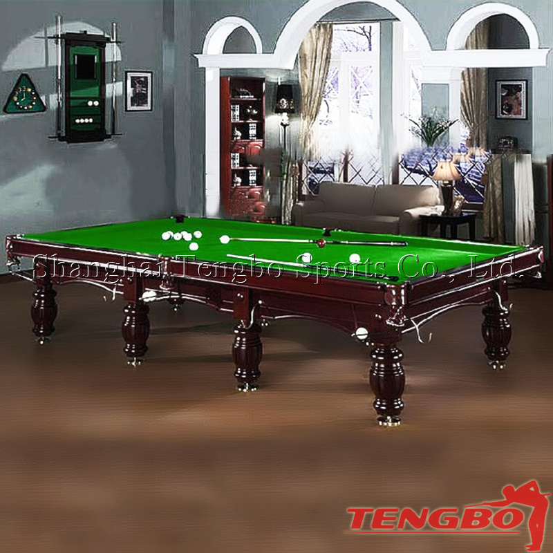 2023 tengbo factory direct sales solid woo 10ft 12ft Russian style snooker bumper pool table for sale