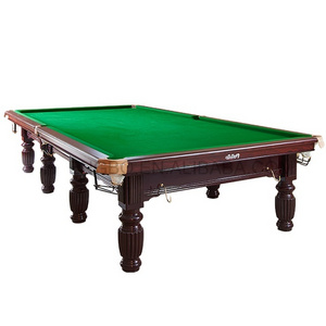 2023 tengbo factory direct sales solid woo 10ft 12ft Russian style snooker bumper pool table for sale