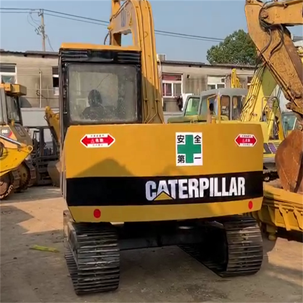 Used CAT hydraulic crawler excavator second hand digger caterpillar E70B used caterpillar mini excavator for sale