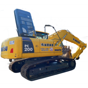 Hot selling cheap Second hand crawler digger used hydraulic crawler digger excavator Komatsu  pc200 for sale