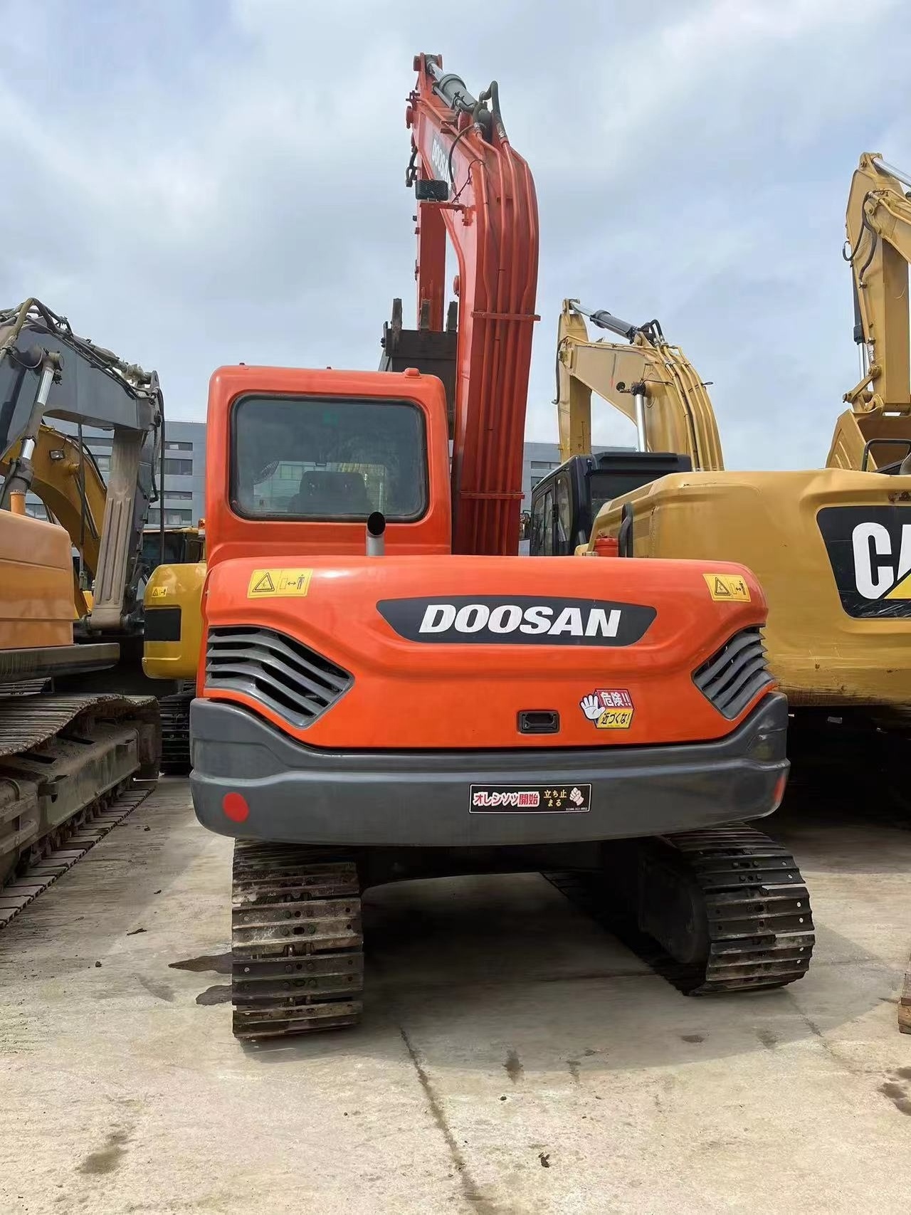 Original of Korea secondhand construction machine with high quality DOOSAN DX80 excavator used crawler digger