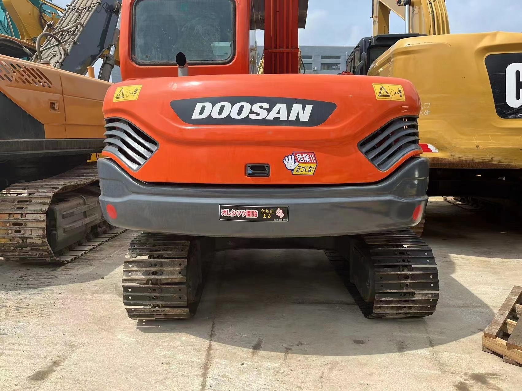 Original of Korea secondhand construction machine with high quality DOOSAN DX80 excavator used crawler digger