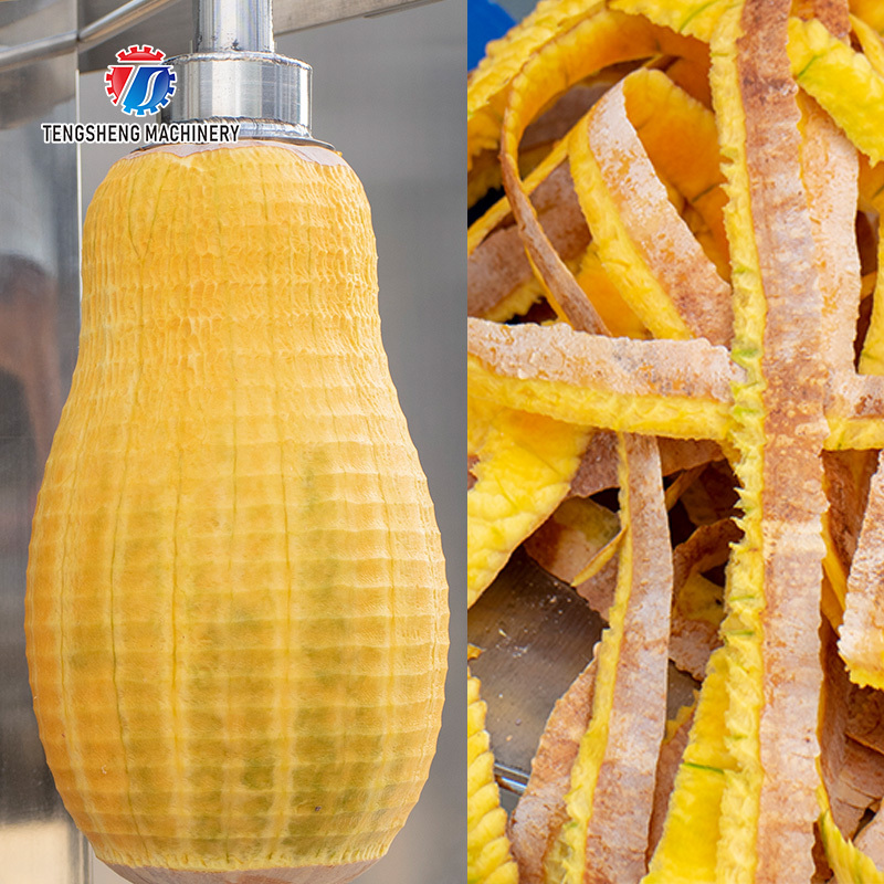 Industrial melon pumpkin watermelon automatic mango pineapple peeling machine Vegetable fruit peeler processing machine