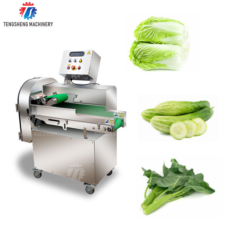 Industrial Automatic Spinach Parsley Lettuce Cucumber Okra Cutting Machine Cabbage Celery Vegetable shredder