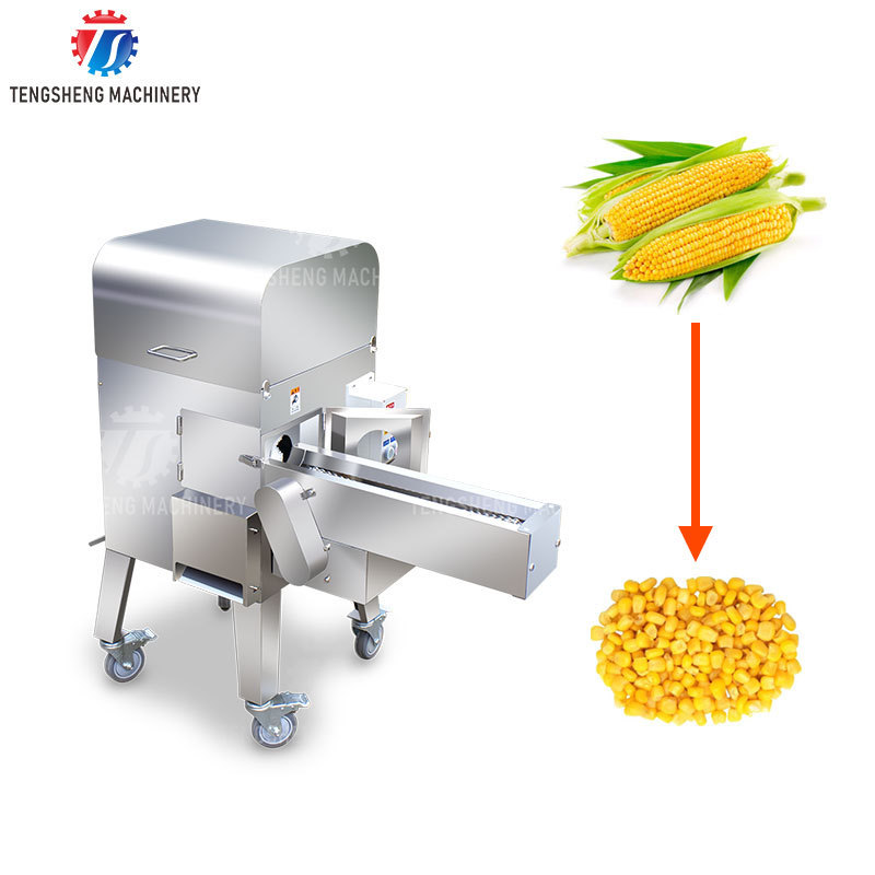 High Quality Corn Peeler And Trashing Machine Fresh Corn Threshing Machine Maize Sheller Machine