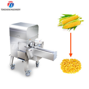 High Quality Corn Peeler And Trashing Machine Fresh Corn Threshing Machine Maize Sheller Machine