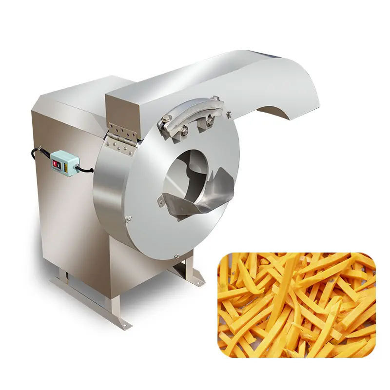 High output potato chips machine industrial vegetable cutter electric commercial french fries cutter machine