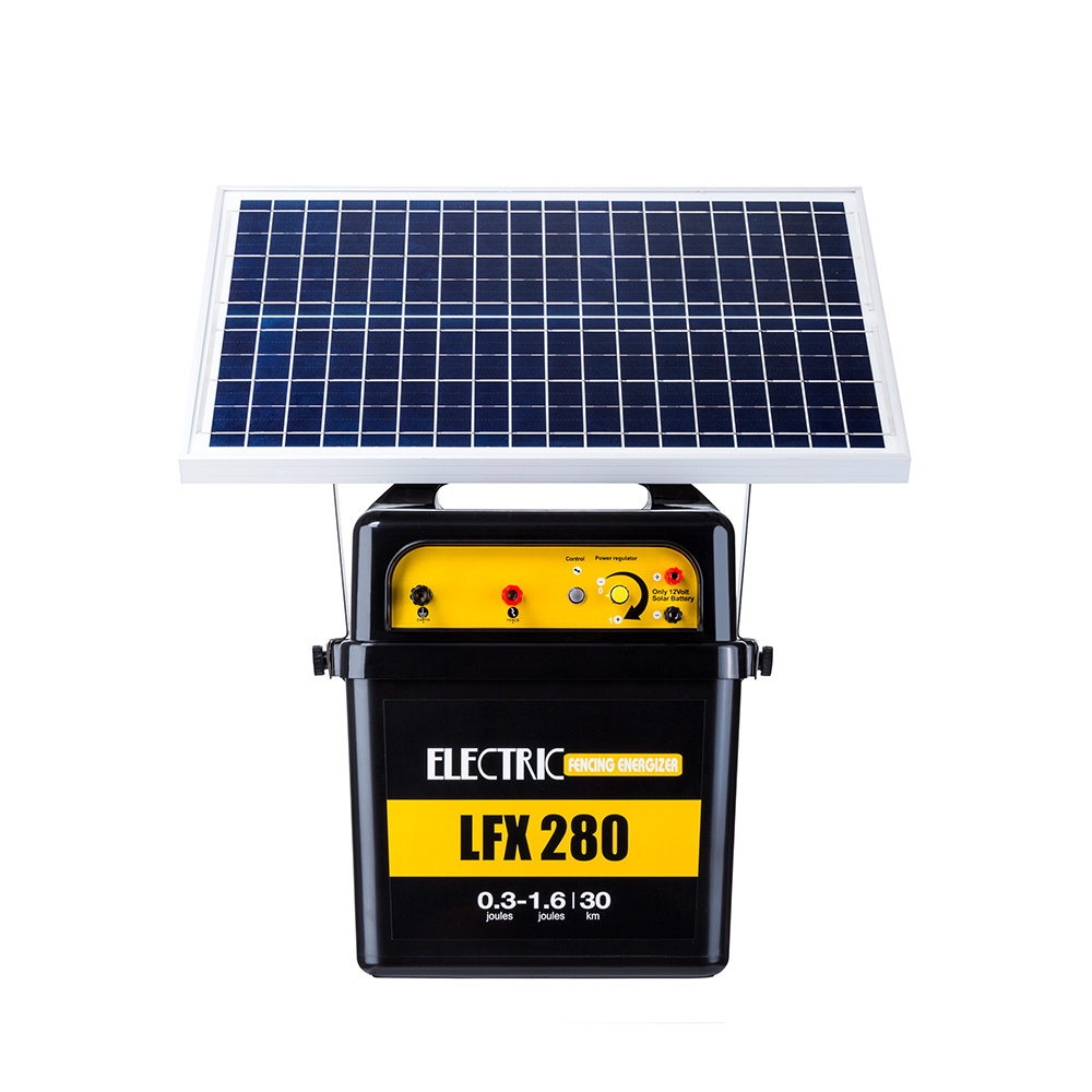 Livestock Powerful Muti Solar Farm Husbandry Electrical Fencing Energizer Solar Electric Fence Energizer