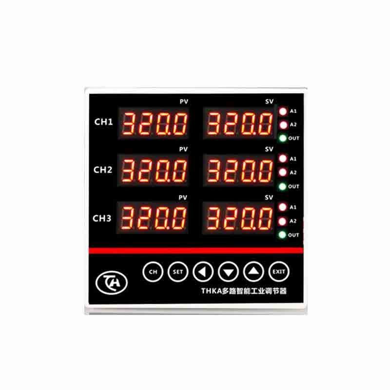 Multi-channel input thermostat 4-20mA output 6-channel temperature control ModbusRtu thermostat RS485