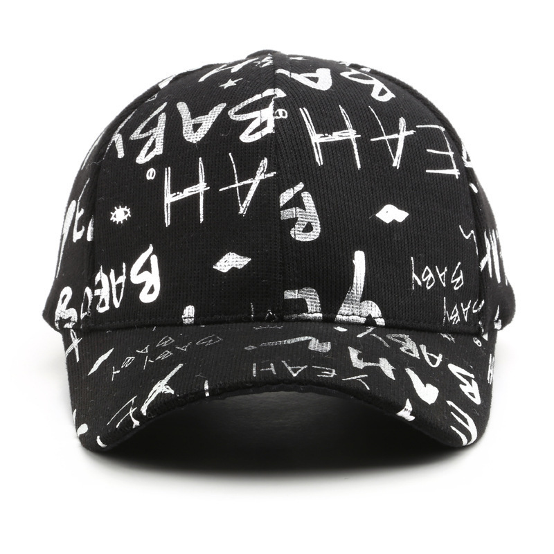 Wholesale Fashion Unisex Graffiti Street Style Hip-Hop Snapback Caps For Men Custom Baseball Cap Sport Caps