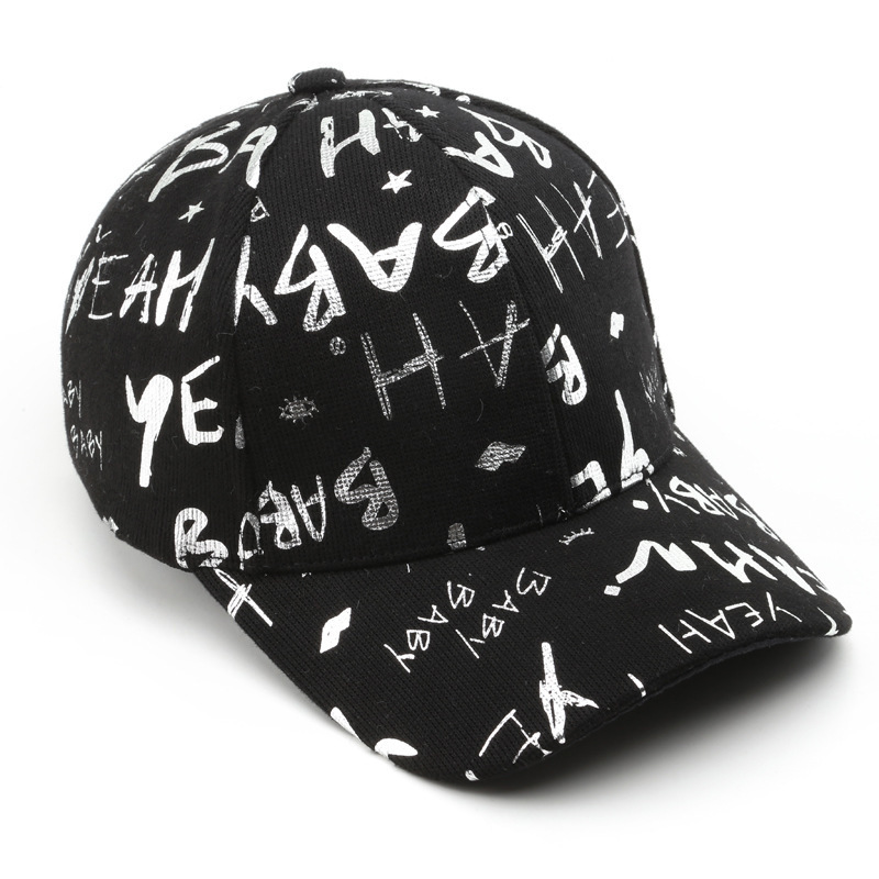 Wholesale Fashion Unisex Graffiti Street Style Hip-Hop Snapback Caps For Men Custom Baseball Cap Sport Caps