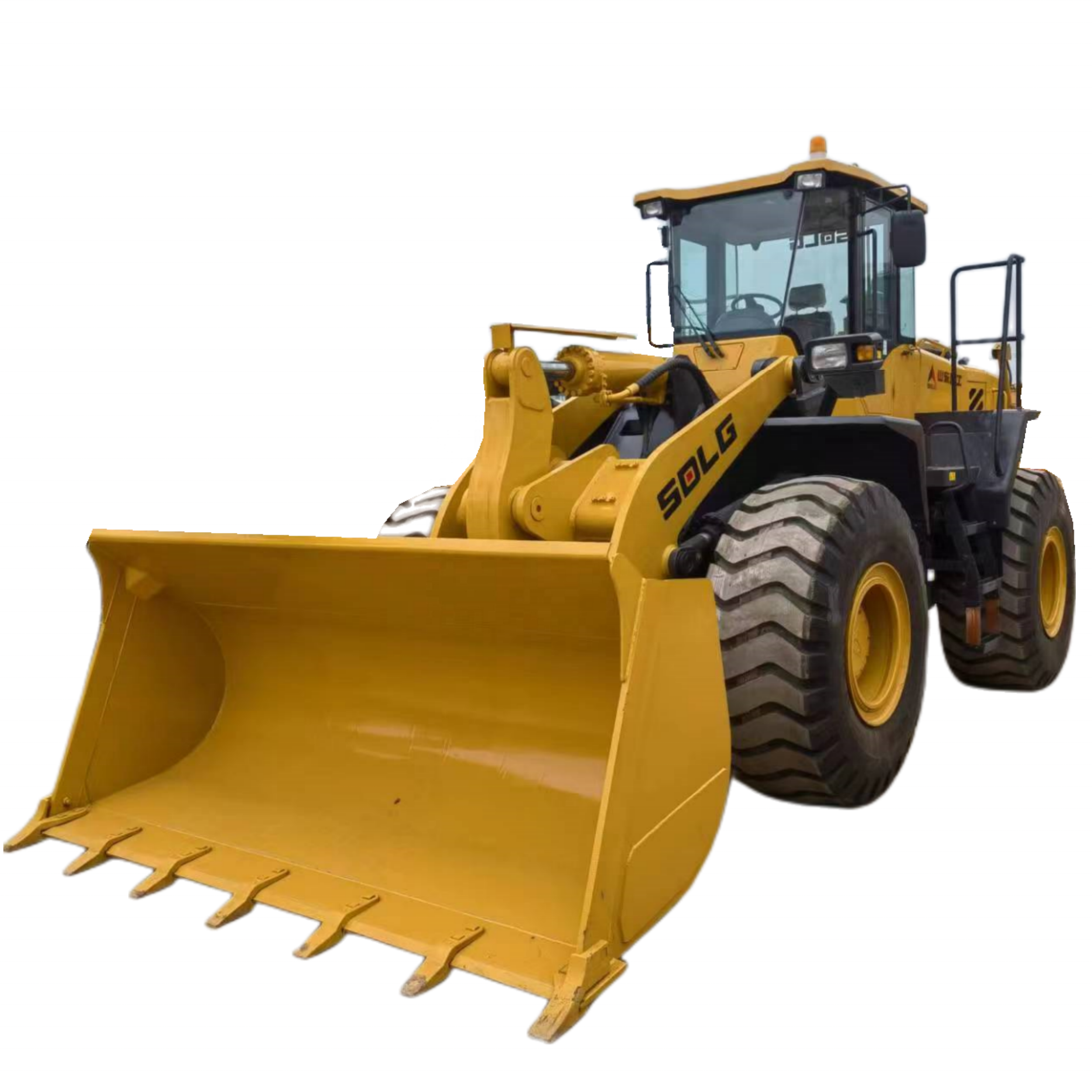 HOT SALE used front loaders 5t Lingong LG956L big sized wheel bucket earth shovel truck loading and unloading machinery Algeria