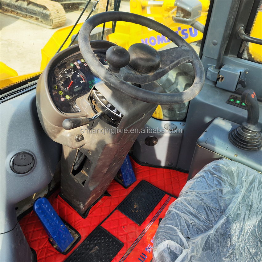 HOT SALE used front loaders 5t Lingong LG956L big sized wheel bucket earth shovel truck loading and unloading machinery Algeria