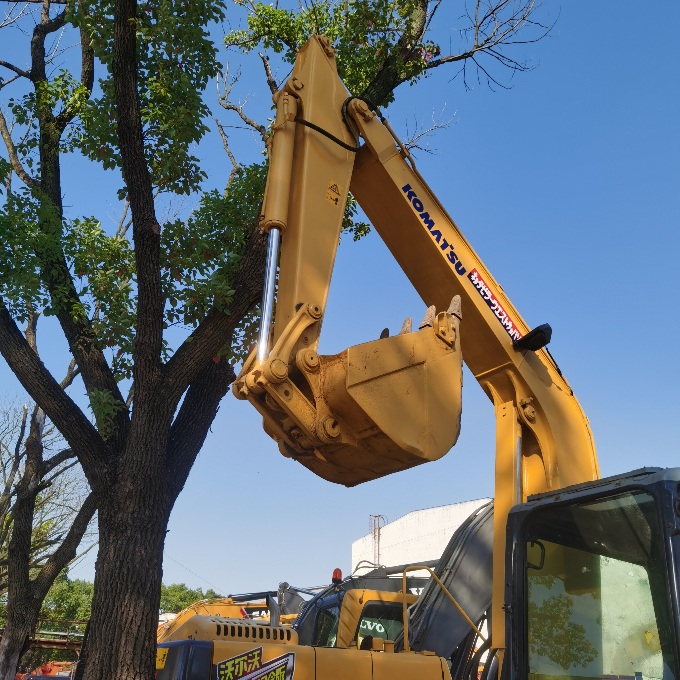 Used mini crawler Excavator 7.8t Japanese Komatsu PC78 railway construction machinery soil bagger load and unload dump truck