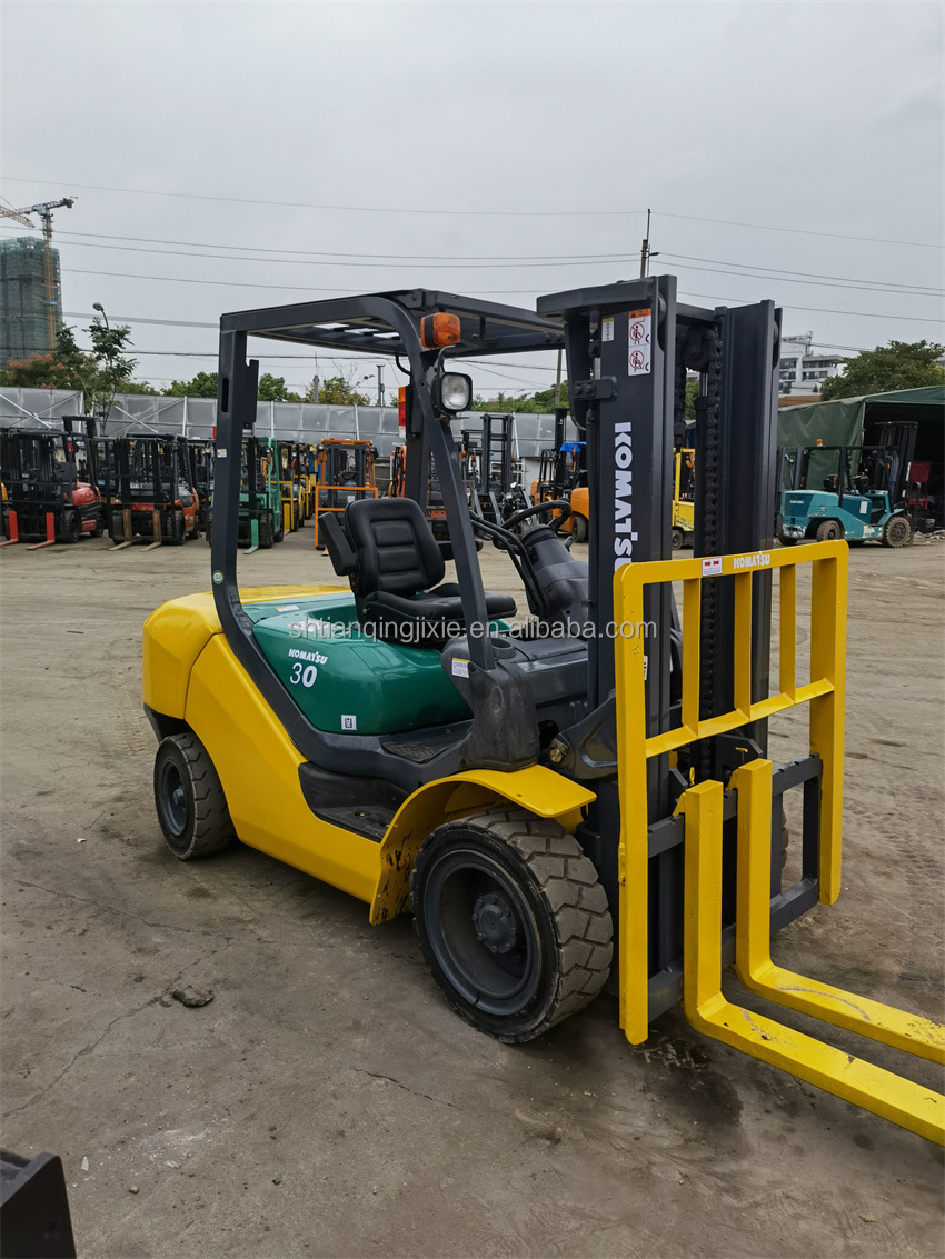 HOT SALE Used Forklift Komatsu 3 ton forklift In Cheap Price secondhand komatsu forklifts