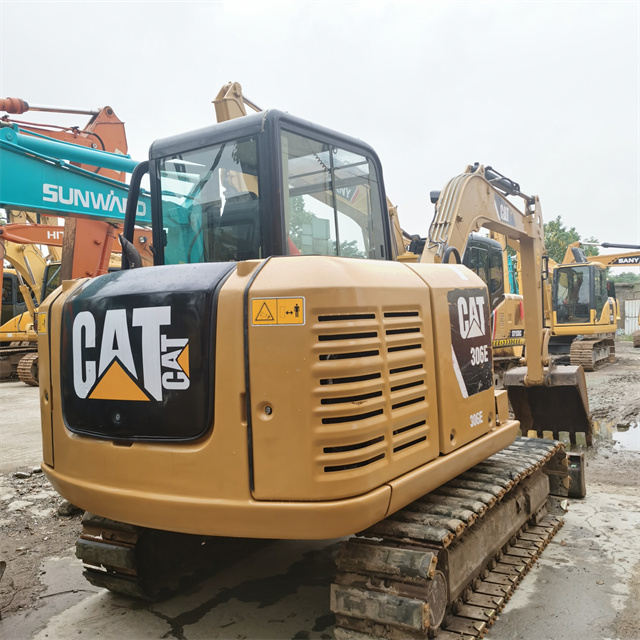 Used crawler mini excavator with shovel 6t CAT 306E earth work special machinery soil digger high power Caterpillar low price