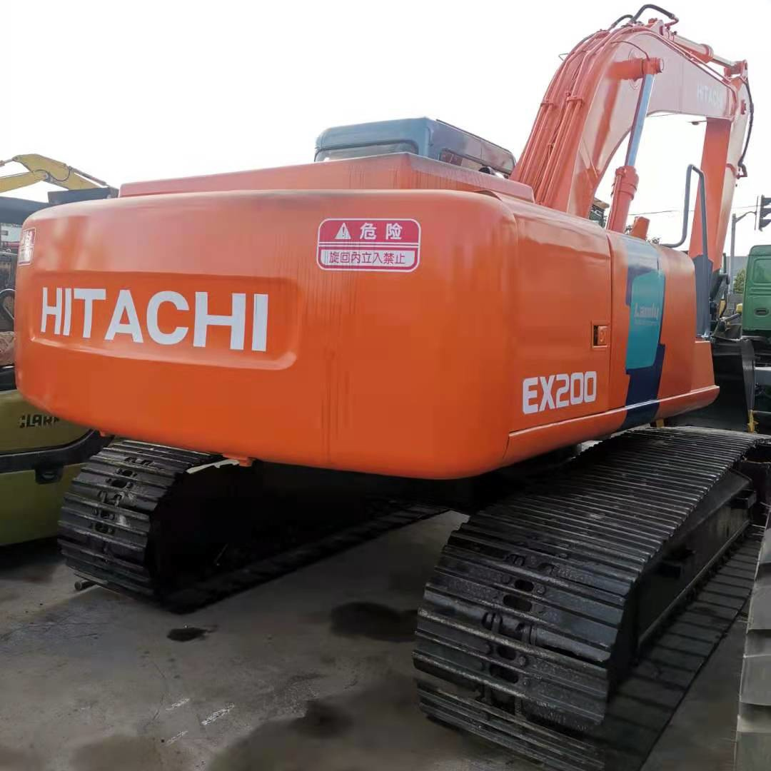 Used construction equipment rock excavators Hitachi EX200-2 soil bagger earth digger High Quality with low price in Saudi Arabia