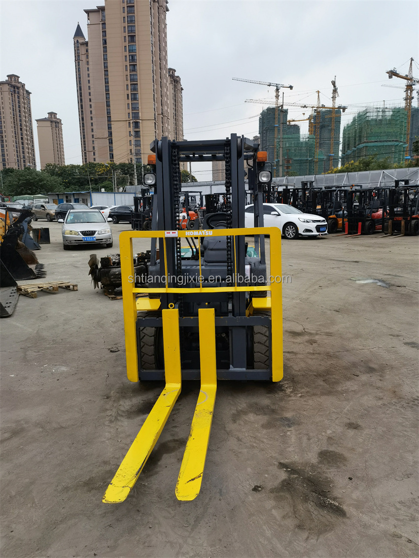 HOT SALE Used Forklift Komatsu 3 ton forklift In Cheap Price secondhand komatsu forklifts