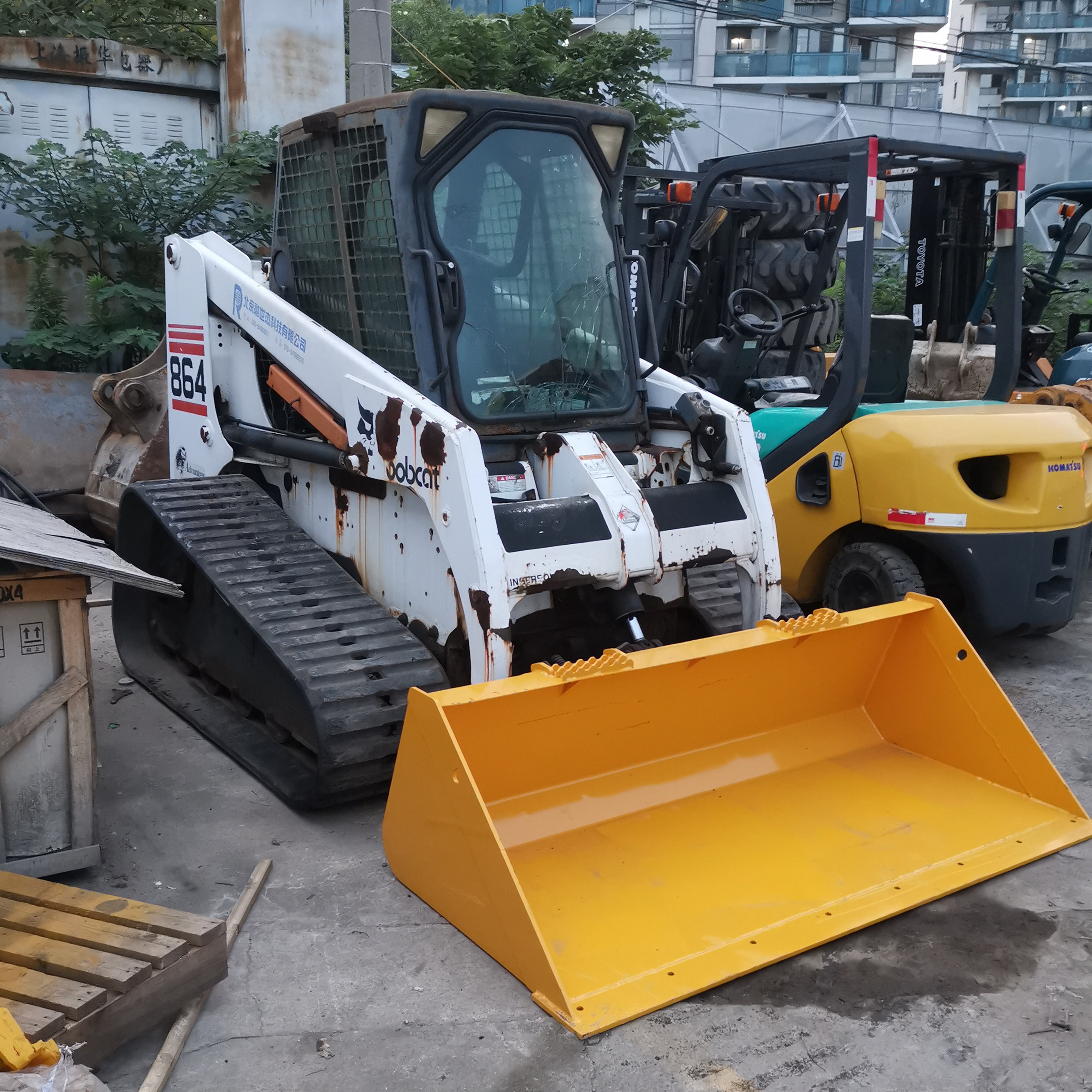 Bobcat 864 skid steer Loader / mini skid steer machine