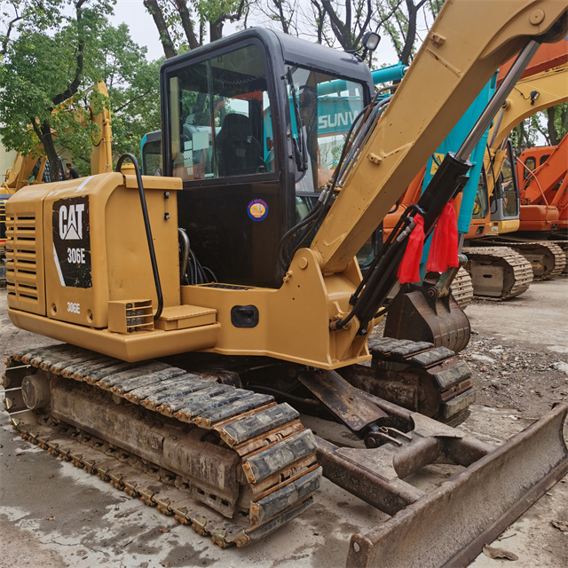 Used crawler mini excavator with shovel 6t CAT 306E earth work special machinery soil digger high power Caterpillar low price