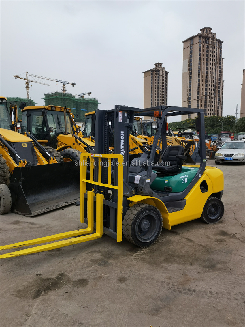 HOT SALE Used Forklift Komatsu 3 ton forklift In Cheap Price secondhand komatsu forklifts