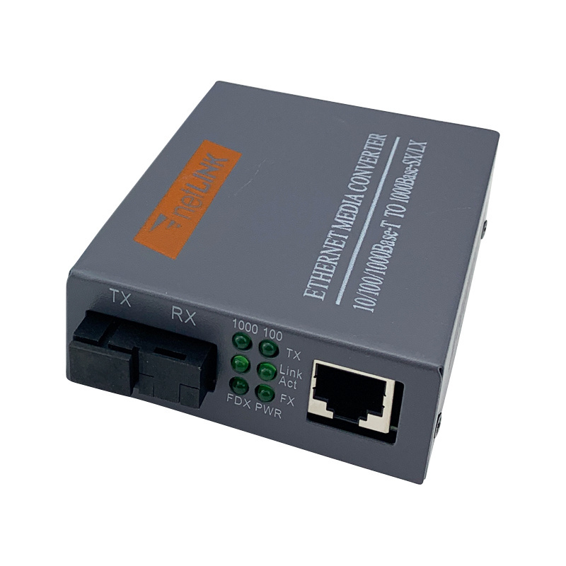 Rj45 100/1000M 20km Single Fiber Single Mode Ethernet Fiber Media Converter