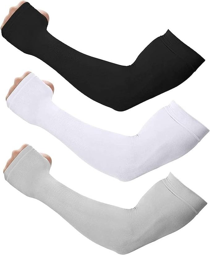 Cooling Sports Sleeve for Basketball Golf Football Sunshine Protector Arm Sleeves for Men and Women