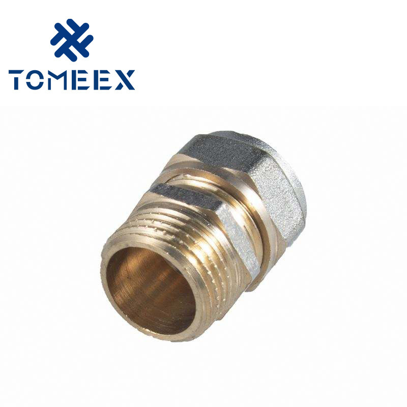 Best Quality China Manufacturer PEX Pipe Fittings Brass Male Elbow